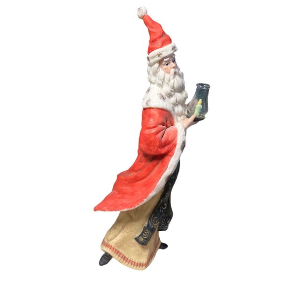 Sarah's Attic Spirit Of Christmas Guiding Light Santa Figurine - Picture 4 of 11